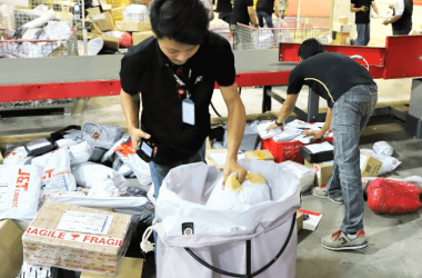 中转仓分拣